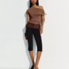 Asymetryczny T-shirt – topy i body Asymetryczny T-shirt – topy i body