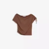 Asymetryczny T-shirt – topy i body Asymetryczny T-shirt – topy i body