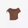Asymetryczny T-shirt – topy i body Asymetryczny T-shirt – topy i body