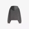 Bluza oversize zapinana na zamek z efektem neoprenu Bluza oversize zapinana na zamek z efektem neoprenu