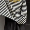 Bluza w paski z okrągłym dekoltem – Bluzy i bluzy z kapturem Bluza w paski z okrągłym dekoltem – Bluzy i bluzy z kapturem