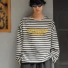 Bluza w paski z okrągłym dekoltem – Bluzy i bluzy z kapturem Bluza w paski z okrągłym dekoltem – Bluzy i bluzy z kapturem