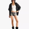 Bluza z kapturem Oversize zapinana na zamek