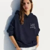 Bluza z kapturem z nadrukiem Bluza z kapturem z nadrukiem