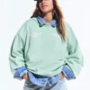 Bluza z kapturem z nadrukiem Bluza z kapturem z nadrukiem