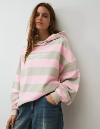 Bluza z kapturem z nadrukiem