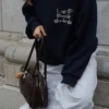 Bluza z kapturem z nadrukiem Bluza z kapturem z nadrukiem