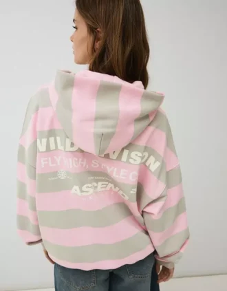 Bluza z kapturem z nadrukiem