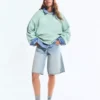 Bluza z kapturem z nadrukiem Bluza z kapturem z nadrukiem