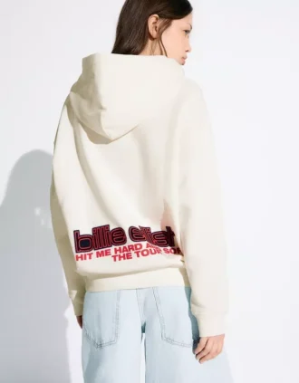 Bluza z kapturem z nadrukiem Billie Eilish