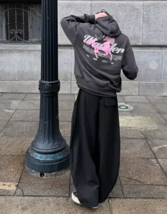 Bluza z kapturem z nadrukiem – Bluzy i bluzy z kapturem