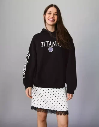 Bluza z kapturem z nadrukiem Titanic