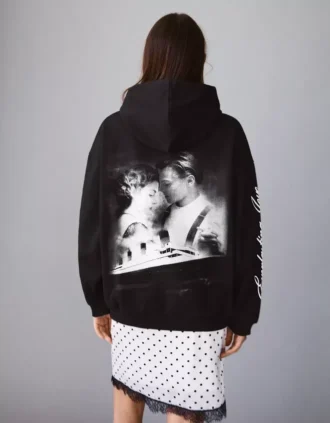 Bluza z kapturem z nadrukiem Titanic