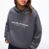 Bluza z kapturem z nadrukiem – Topy i body