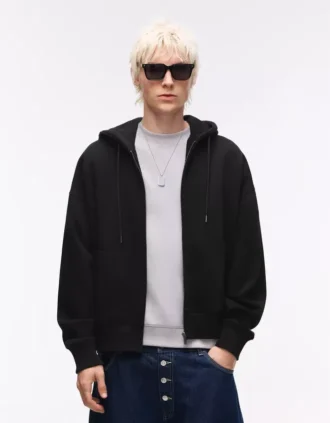 Bluza z kapturem zapinana na zamek – Bluzy i bluzy z kapturem