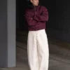 Bluza z nadrukiem i zamkiem