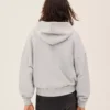 Bluza z nadrukiem o luźnym kroju zapinana na zamek – Bluzy i bluzy z kapturem