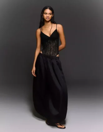 Body z koronkowymi ramiączkami – #Bershkastyle – damskie