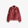 Bomber z nadrukiem Faux Leather Bomber z nadrukiem Faux Leather