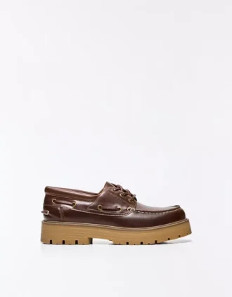 Buty żeglarskie z grubą podeszwą – Obuwie wizytowe