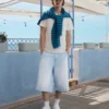 Denim skater bermudy – szorty i dżinsowe szorty Denim skater bermudy – szorty i dżinsowe szorty