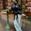 Dżinsy z bardzo szerokimi nogawkami i niskim stanem – #Bershkastyle – damskie Dżinsy z bardzo szerokimi nogawkami i niskim stanem – #Bershkastyle – damskie