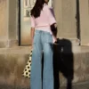 Dżinsy z wysokim stanem, proste i z Wide Leg – spodnie