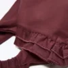 Futrzana bandana z falbanami Futrzana bandana z falbanami