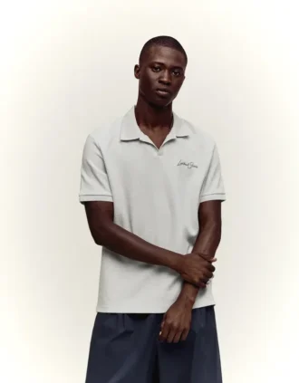 Haftowana koszulka polo z krótkim rękawem – T-shirty i koszulki polo Haftowana koszulka polo z krótkim rękawem – T-shirty i koszulki polo