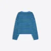 Haftowany sweter w paski o luźnym Fit-u Haftowany sweter w paski o luźnym Fit-u