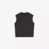 Haftowany T-shirt bez rękawów Haftowany T-shirt bez rękawów