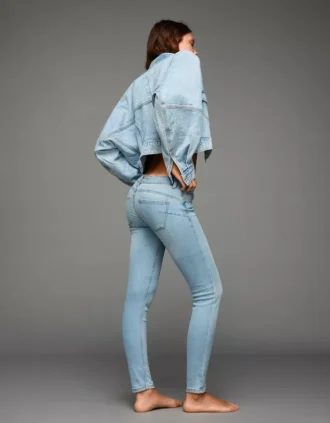 Jeansy Skinny z podwyższonym stanem i efektem push-up – Spodnie Jeansy Skinny z podwyższonym stanem i efektem push-up – Spodnie