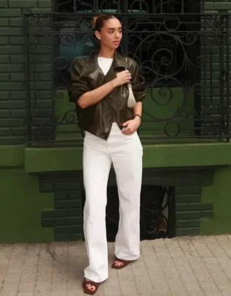 Jeansy z szerokimi nogawkami – #Bershkastyle – damskie