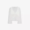 Koronkowy T-shirt z falbanami – #Bershkastyle – damski