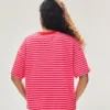 Koszulka Fit w paski o luźnym kroju – T-shirty