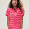 Koszulka Fit w paski o luźnym kroju – T-shirty