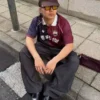 Koszulka polo z krótkim rękawem i nadrukiem
