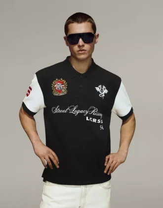 Koszulka polo z krótkim rękawem z nadrukiem – T-shirty i koszulki polo