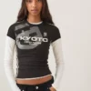 Koszulka z krótkim rękawem i nadrukiem sportowym – T-shirty