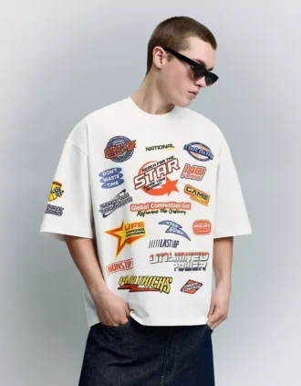 Koszulka z krótkim rękawem z nadrukiem – T-shirty i koszulki polo Koszulka z krótkim rękawem z nadrukiem – T-shirty i koszulki polo