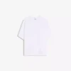 Koszulka z krótkim rękawem z prążkowanego pluszu – T-shirty i koszulki polo Koszulka z krótkim rękawem z prążkowanego pluszu – T-shirty i koszulki polo