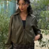 Kurtka balonowa Faux Leather