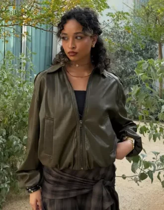 Kurtka balonowa Faux Leather