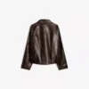Kurtka bomberka z paskiem z Faux Leather – #Bershkastyle – damska