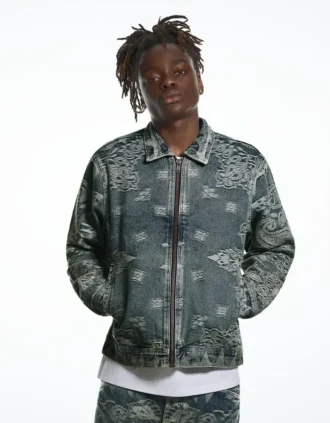 Kurtka Denim Aries X Bershka – męska