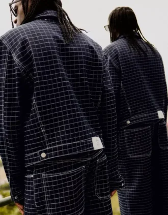 Kurtka Denim w kratę