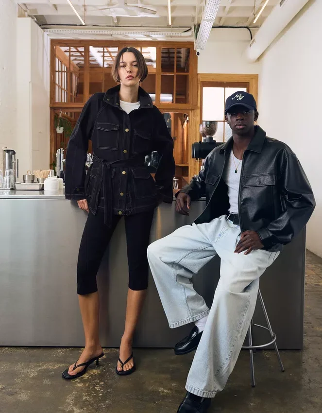 Kurtka Denim z paskiem Kurtka Denim z paskiem