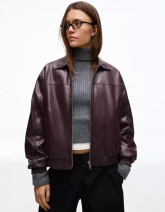 Kurtka Faux Leather – Kurtki i trencze