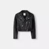 Kurtka motocyklowa Faux Leather – Kurtki i trencze