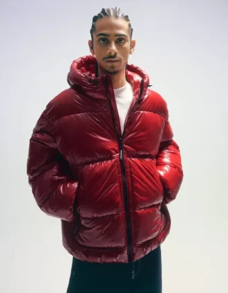 Kurtka Puffer z kapturem – Kurtki